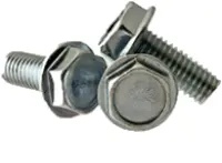 Picture of Brighton Best Br575688 #12-24X1-1/2",(Ft) Machine Screw Indented Hex Head Unslotted Coarse Zinc Cr+3